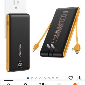 Black and Gold Power Bank